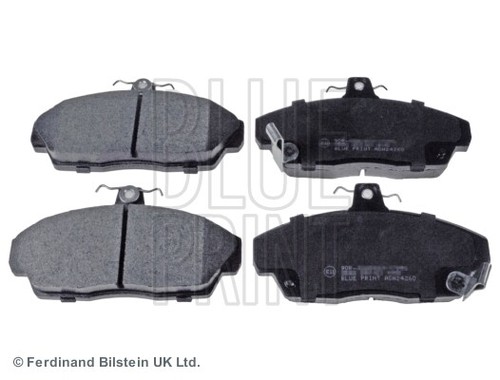 Brake pad set disc - brake, blue