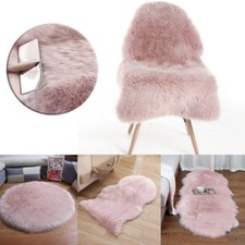 Ivory Grey Pink Faux Fur