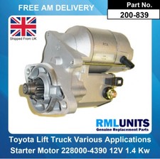 Starter Motor For Toyota