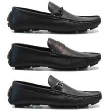 MENS FAUX LEATHER SLIP ON