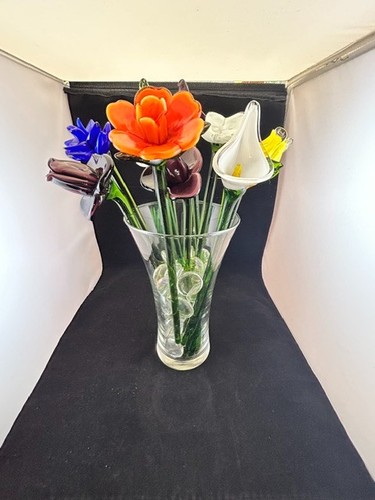Hand blown art glass - hand,