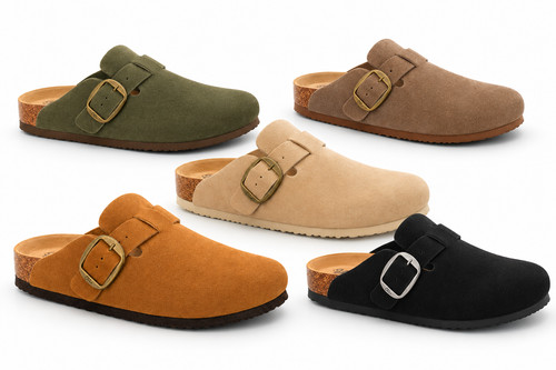 Ella women faux suede clogs - ella,