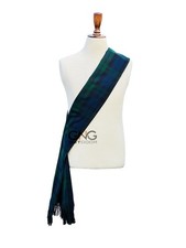 Ladies Black Watch Tartan Sash