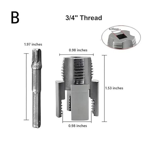 Pipe threader integrated - pipe,