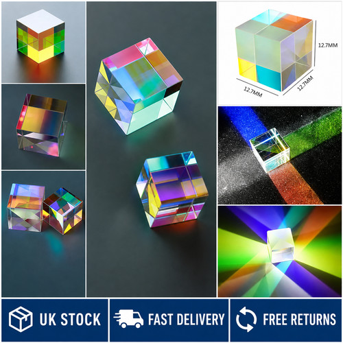 Optical glass cube dichroic - glass, x-cube