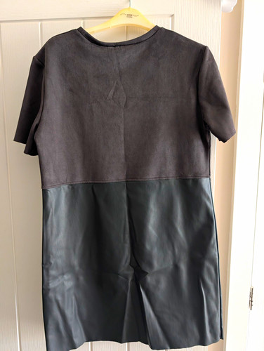 Zara women black faux - women's,