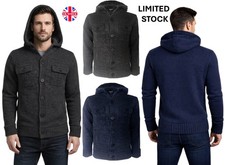 Mens Cardigan Jumper Knitted