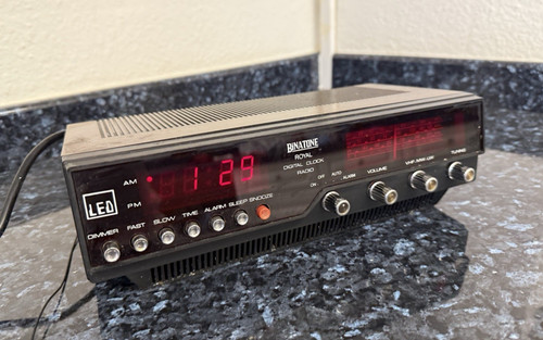 Vintage binatone royal clock - vintage,