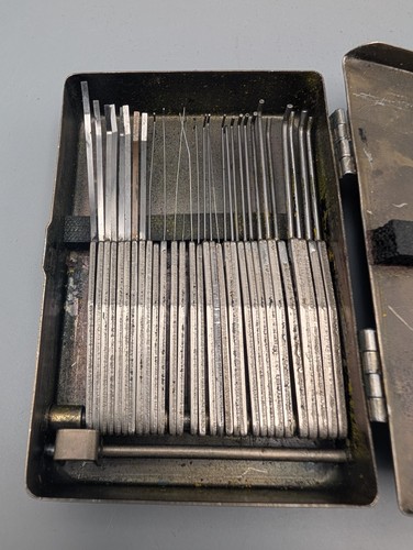 Vintage teletype wire feeler - vintage,
