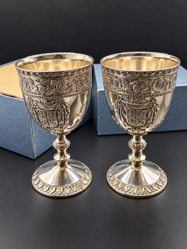 Pair vintage ornate - pair,