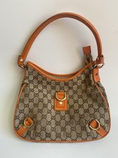 GUCCI GG Pattern Canvas Lather
