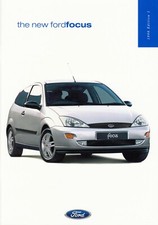 Ford Focus CL Zetec LX Ghia Brochure Brochure UK England 1998 AJ