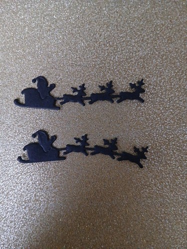 Die cut cuts - cuts, card