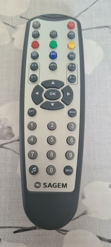 Sagem freeview box remote - box,