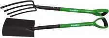 Heavy Duty Carbon Steel Garden Fork And Spade Set Digging Tools Border Edging UK