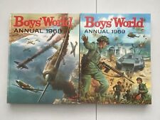 Boy’s World Annuals 1968