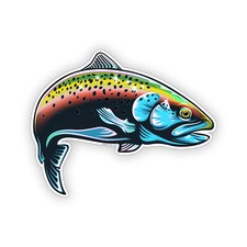 Rainbow Trout Fish Sticker