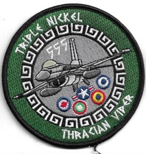 USAF PATCH  555 FS THRACIAN