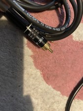 SPDIF Digital Audio Video Coaxial Cable 75ohm RCA to RCA Van Damme, 5m