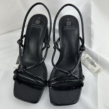 Next Ladies Black Sandals UK 4 RRP £ 38