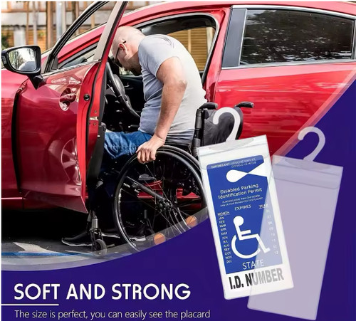 Disabled parking permit holder - disabled,