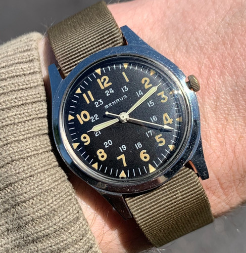Vintage 1960 benrus ref - benrus,