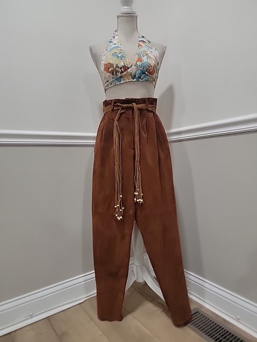 Vtg 80s express brown - vtg,