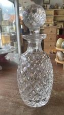 Waterford Crystal Alana Pineapple Shaped Decanter With Topper