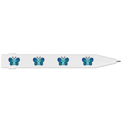 Cute blue butterfly flat - 'cute, '