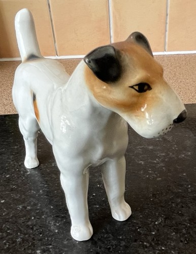 Fox terrier figurine 14cm - fox,