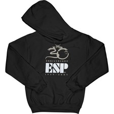 Men's ESP Guitars 30th Anniversary Hoodie Hooded Sweatshirt Small Black