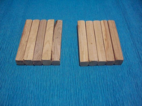 Woodturning pen blanks - 10,
