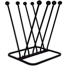 Steel Boot Rack Black Powder