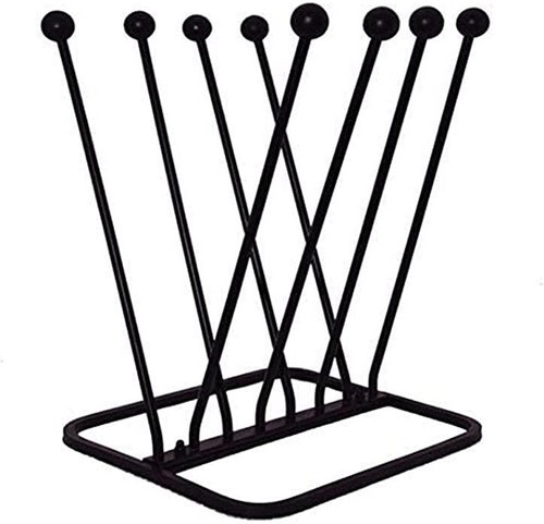 Steel boot rack black - black, powder