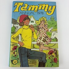 TAMMY Girl's Annual 1978 Fleetway Price Unclipped Good Condition Hardback Book