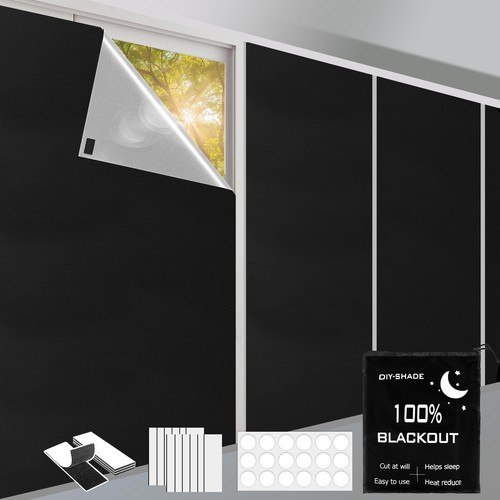 Blackout blinds stick - blinds,