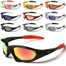 X-loop sports sunglasses cycling black wrap designer golf uv400 mens ladies boys
