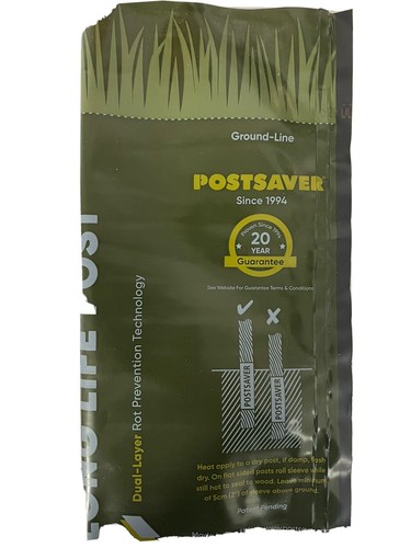 Postsaver fence post rot - post,