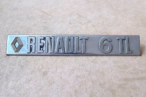 Renault 6tl car boot - 6tl, badge