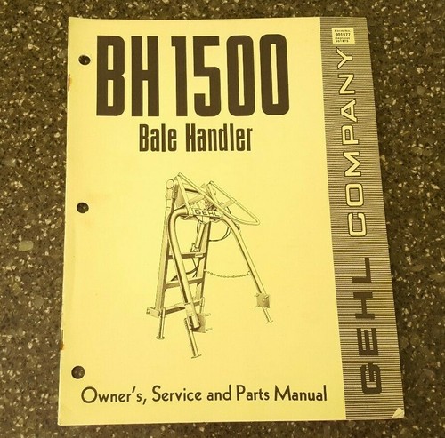 Gehl bh1500 bale - gehl, handler