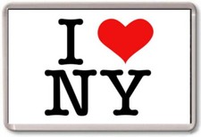 FRIDGE MAGNET - I LOVE NY -