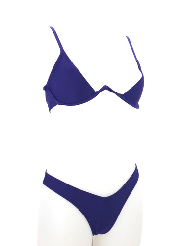 Boohoo blue underwire bikini - underwire,
