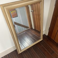 Original Vintage Stunning Antique Mirror gold  69cm X 99cm