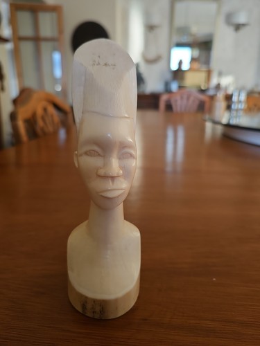 Vintage african hand carved - african,