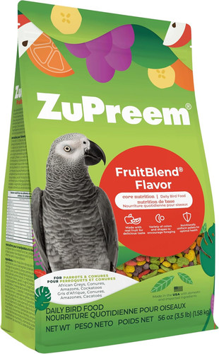Zupreem fruitblend parrot - fruitblend,