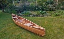 Canadian strip canoe
