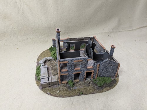 Well painted 28mm ww2 - ww2, ruined