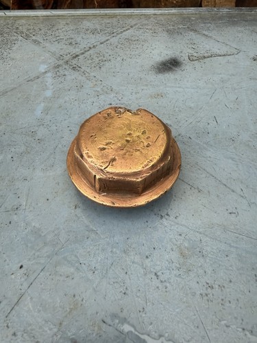 Antique brass horse - brass,