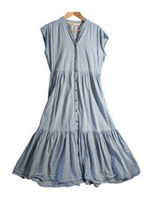 Autonomy Womens Blue Dress 100