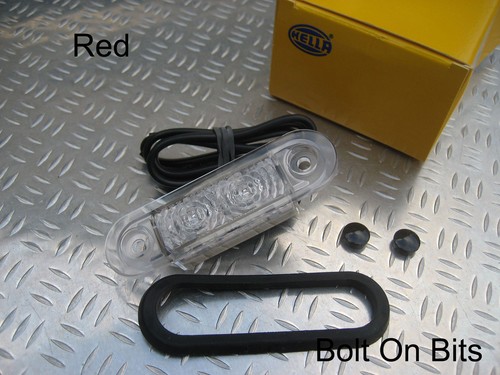 Hella led flush rot - led,
